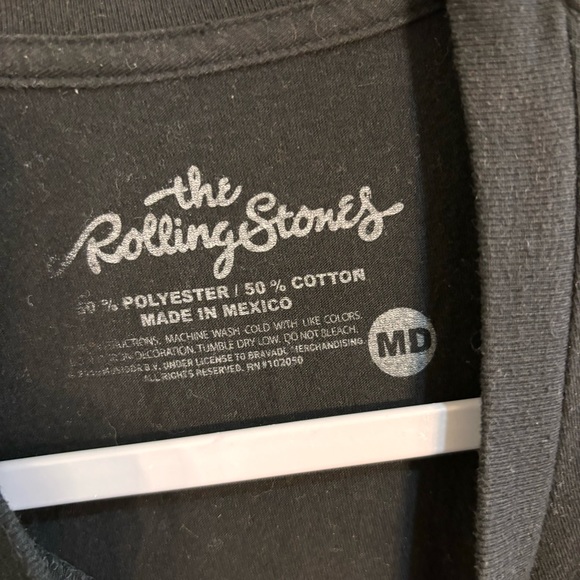 The Rolling Stones womens short sleeve t-shirt black medium - Picture 3 of 4